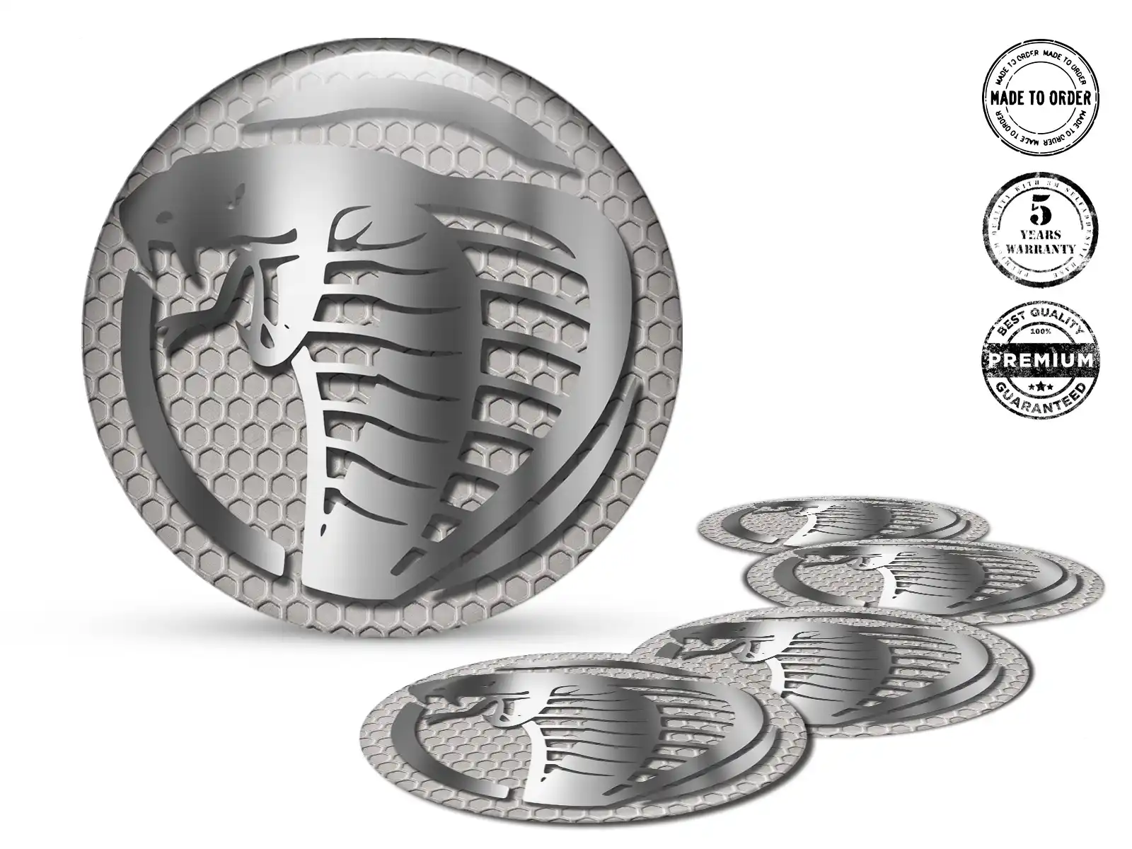 Wheel Emblem Brand Radiant Flow Way